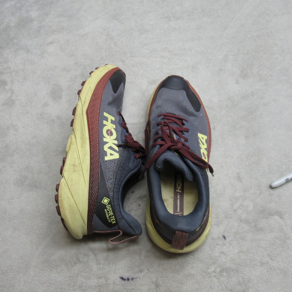 Hoka Womens Shoes 9.5 B Gray Challenger ATR‎ 7 Goretex Trail Running Waterproof